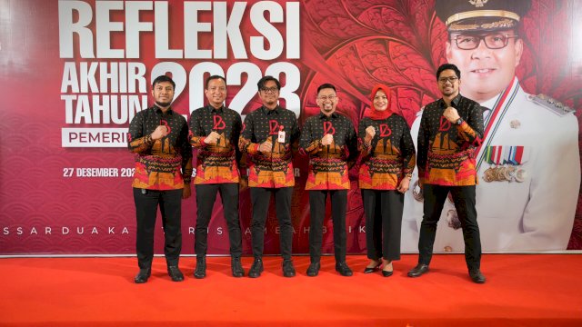 Firman Pagarra Bersama Jajaran Turut Hadiri Refleksi Akhir Tahun Pemkot Makassar
