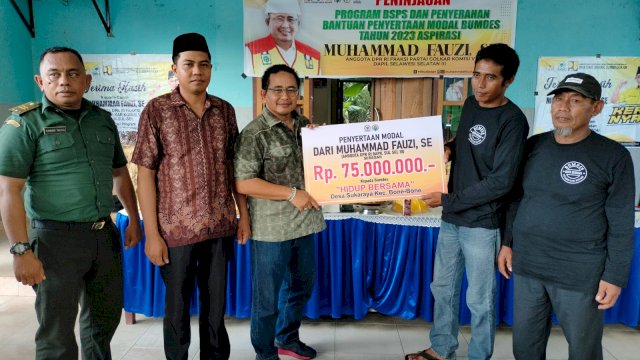 Anggota DPR RI Muhammad Fauzi Bawa Lima Program Aspirasi di Desa Sukaraya, Total Rp1,5 Miliar