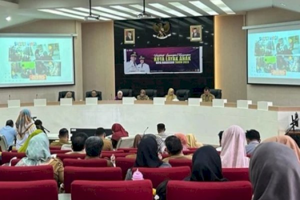 Camat Sangkarrang Hadiri Verifikasi Lapangan-Evaluasi Kota Layak Anak 2023