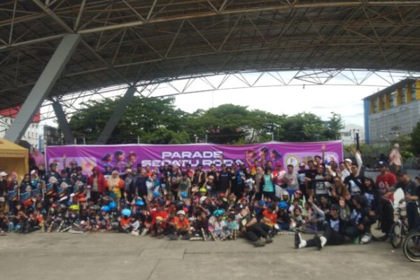 Porserosi Makassar Sukses Gelar Parade Sapatu Roda