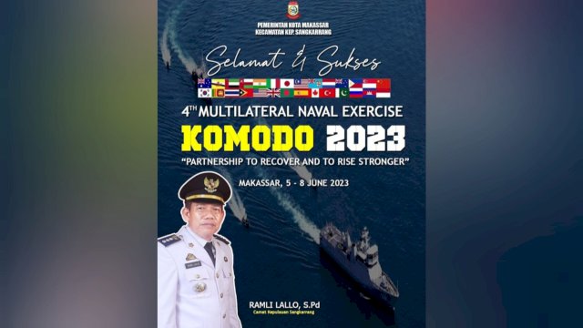 Camat Ramli Lallo Ucapkan Selama-Sukses Giat MNEK 2023 di Makassar