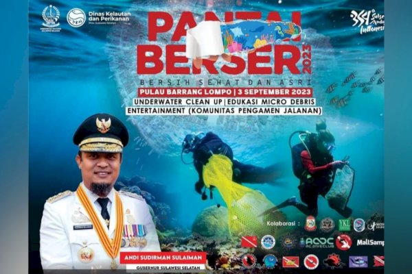 Ayo Meriahkan Giat Pantai Berseri 2023 di Kecamatan Sangkarrang