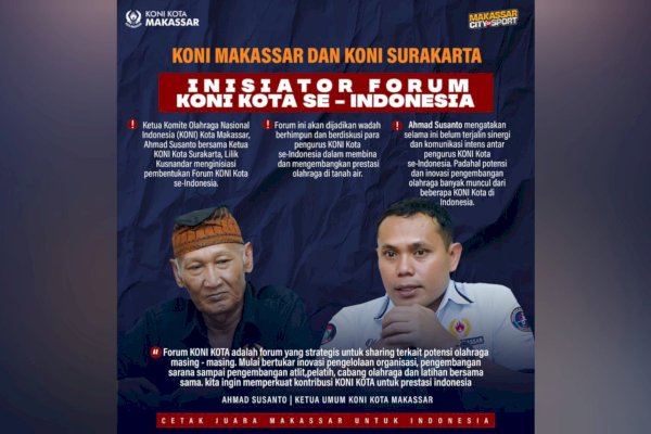 Berikut Latar Belakang Awal Pembentukan Forum Koni Se-Indonesia