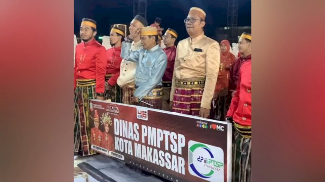 Jajaran DPMPTSP Makassar Kompak Hadiri Karnaval Budaya