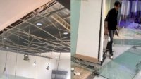 Kronologi Kantor Baru Baim Wong Runtuh, Plafon Ambruk-Kaca Pecah