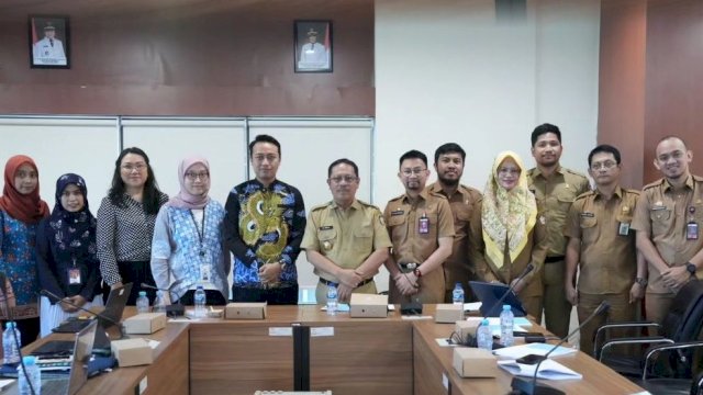 Fuad Arfandi Bersama Sekda Makassar Gelar Pertemua Lanjutan Bareng Tim Bank Dunia
