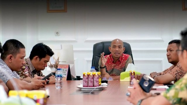 Camat Andi Salman Pimpin Rakor Dihadiri Pejabat hingga Lurah se-Tamalanrea