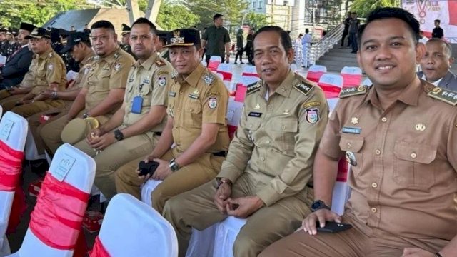 Camat Ramli Lallo Turut Hadiri Upacara Peringatan Hari Lahir Pancasila