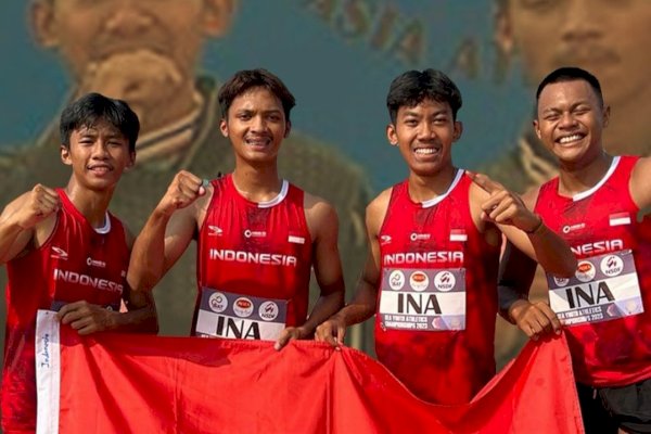 Salut, Atlet Makassar Ariel Haituddin Raih Prestasi Gemilan di Youth Atlethics Championship 2023 Bangkok