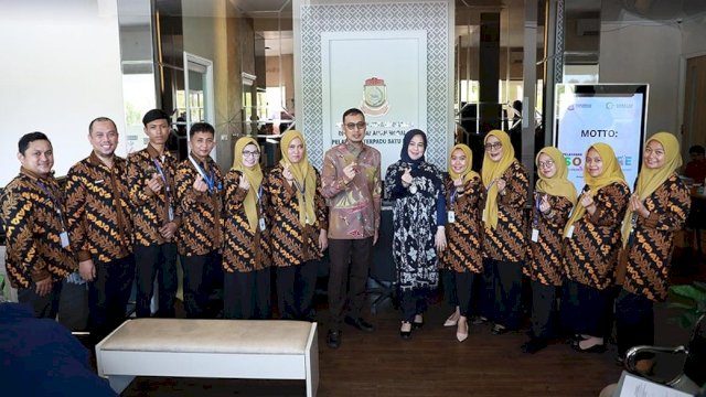 Jajaran DPMPTSP Terima Kunjungan Wawali Makassar Fatmawati Rusdi