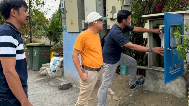 Instalasi Kembali beroperasi, Dirut PDAM Makassar Beni Iskandar Pantau langsung pengoperasian Pompa Inline