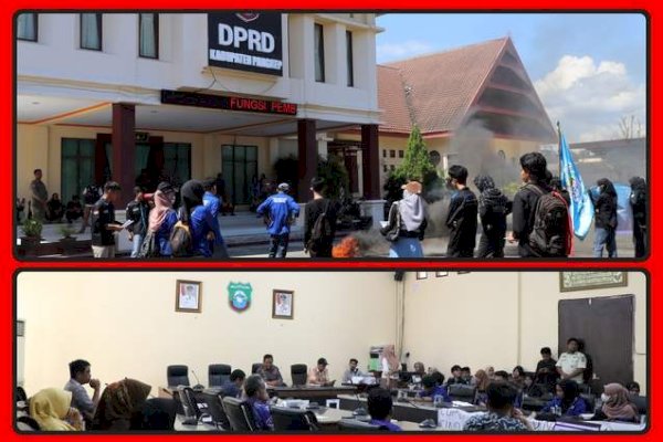 IPPM Pangkep Seruduk DPRD, Pemkab Pangkep Dinilai Krisis Integritas