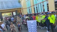 Semarak HUT ke-78 RI, Lomba Gerak Jalan Indah Antar OPD Dilepas Ketua DPRD Pangkep