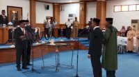 Rapat Paripurna DPRD Pangkep Pengambilan Sumpah Janji PAW Rahmat, S. Sos Fraksi Gerindra