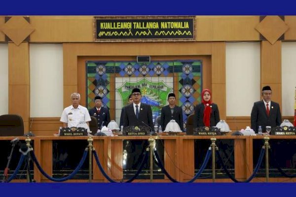 H. M. Luthfi Hanafi dan Andi Ayu Masyita Resmi Dilantik Sebagai Anggota DPRD Kabupaten Pangkep