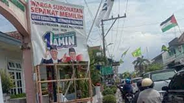 Geger Baliho AMIN Dirobek Warga di Yogyakarta