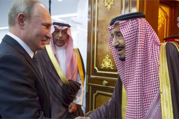 Raja Salman Resmi Masuk Genk Putin-Xi Jinping