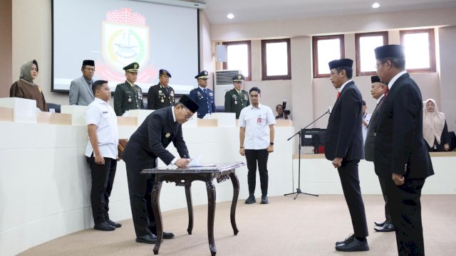 Kemampuan Jaga Kekompakan Organisasi, Hantar Firman Paggara Jabat Pj Sekda Kota Makassar