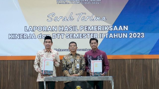 Usai Terima LHPK, PJ Sekda Kota Makassar Segera Tindaklanjuti Rekomendasi BPK