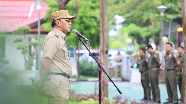 Danny Instruksikan SKPD Manfaatkan Jejaring Wujudkan Pemilu Damai di Makassar