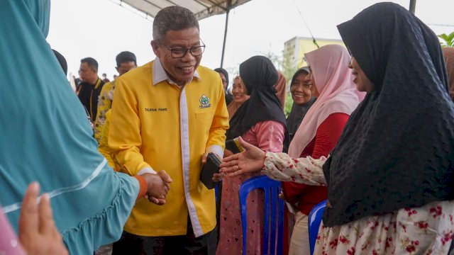 Warga Pangkep Siap Menangkan Taufan Pawe ke Senayan