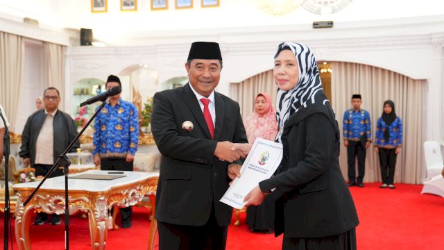 Dilantik Pj Gubernur Bahtiar, Besse Rasida Jabat Dokter Ahli Utama Pemprov Sulsel