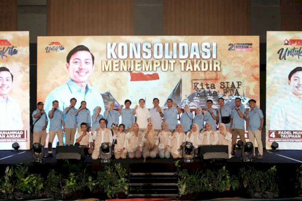 Caleg DPRD Sulsel dari Gerindra Fadel Tauphan Ansar Terget 30 Ribu Suara di Dapil Makassar A