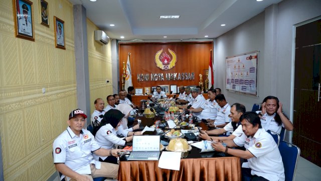 Dipimpin Ahmad Susanto, Rapat Pleno Koni Makassar Sepakati Lima Program Prioritas 2024