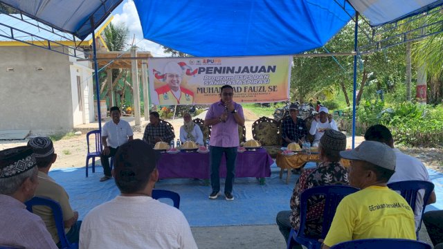 Warga Lembang-Lembang dan Lawewe Nikmati Puluhan Program Aspirasi dari Muhammad Fauzi