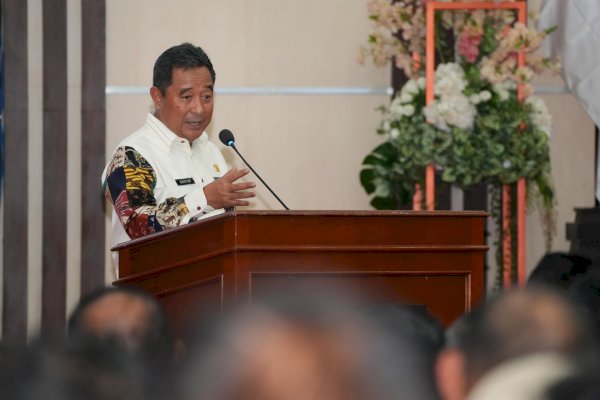 Jajaran Forkopimda Deklarasi Pemilu Damai Bersama Ketua OSIS dan UPT Disdik Sulsel