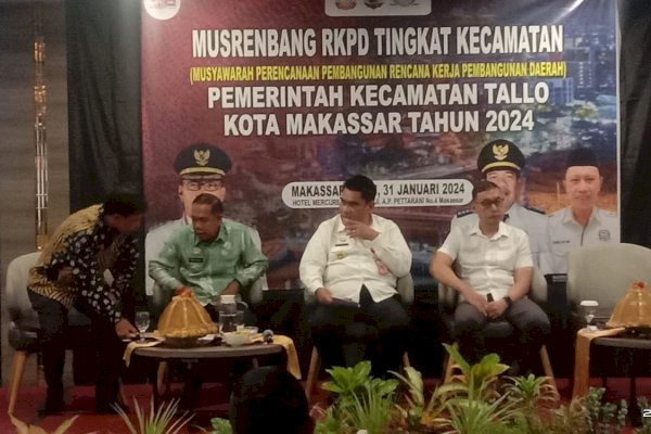 Musrenbang Tingkat Kecamatan Tallo, Camat Ramli: Wadah Merumuskan Rencana Pembangunan