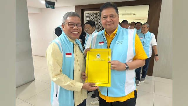 Ketum Golkar Airlangga Hartarto Perintahkan Taufan Pawe Maju di Pilgub Sulsel