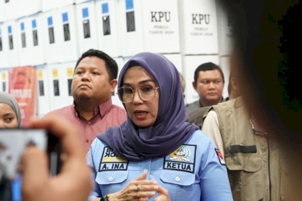 Ketua DPRD Sulsel Bersama Forkopimda Cek Persiapan Logistik Pemilu 2024