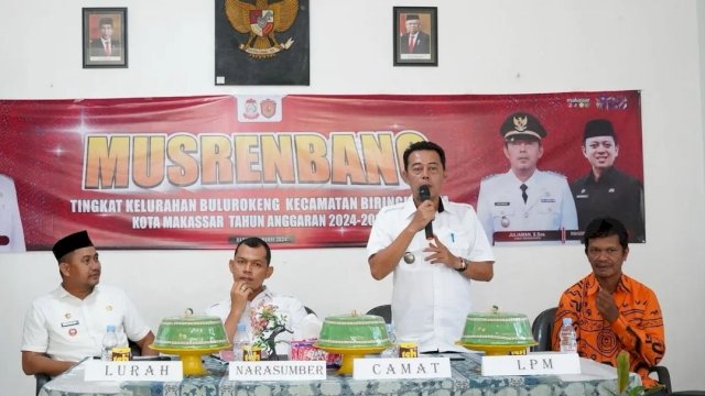Camat Juliaman Ajak Peserta Musrenbang Sosialisasikan Longwis-Program Pemkot Makassar