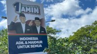 Sambut Kampanye Anies Di Sulsel, Presidium Gerakan Rakyat Sebar Ribuan APK AMIN