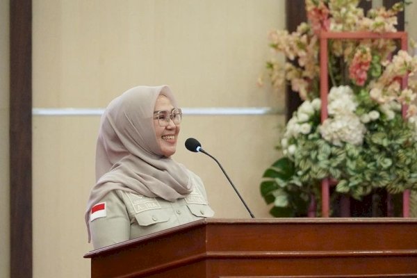 Ketua DPRD Sulsel Andi Ina Hadiri Deklarasi Pemilu Damai 2024