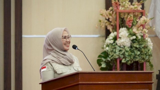 Ketua DPRD Sulsel Andi Ina Hadiri Deklarasi Pemilu Damai 2024