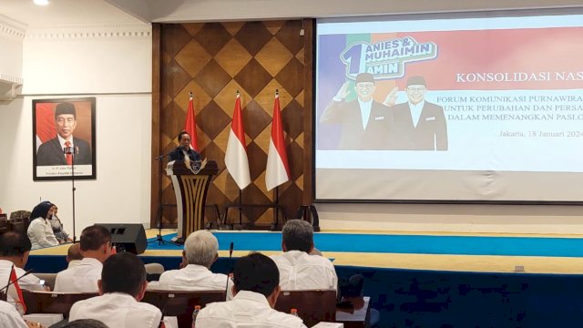 Purnawirawan TNI-Polri Sukarela Dukung AMIN