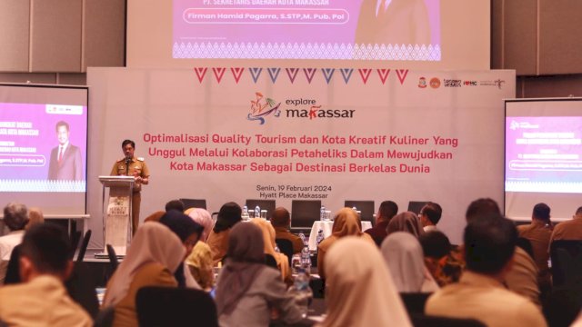 PJ Sekda Apresiasi Kinerja Dinas Pariwisata, Segera Launching Tagline Makassar Waterfront City Festival