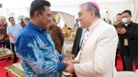 Pj Gubernur Sulsel Jamu Dubes Vatikan dan Rombongan
