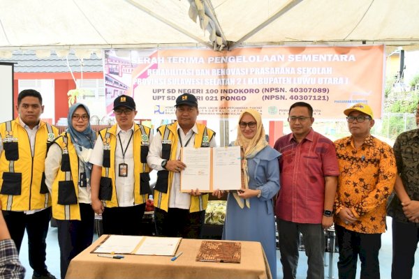 Berkat Atensi Muhammad Fauzi, Dua Sekolah di Luwu Utara Terdampak Banjir Bandang Kini Telah Direnovasi