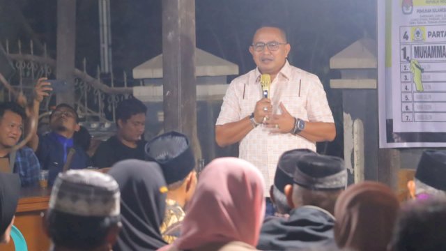 Caleg DPR RI dari Partai Golkar, Muhammad Fauzi.
