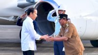 Pj Gubernur Bahtiar Baharuddin Dampingi Presiden Jokowi Selama Kunker di Sulsel