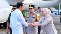 Ketua DPRD Sulsel Sambut Kedatangan Presiden Joko Widodo