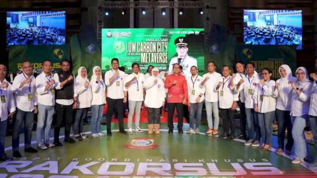 Fuad Arfandi Paparkan Capaian Bapenda Makassar di Rakorsus 2024