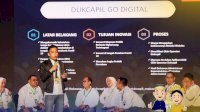 Kadiscapil Muh Hatim Paparkan Inovasi Dukcapil Go Digital di Rakorsus 2024