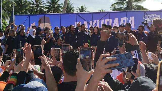 Ribuan warga Sulut Tumpah Ruah Hadiri Kegiatan Bakudapa deng Anies Rasyid Baswedan