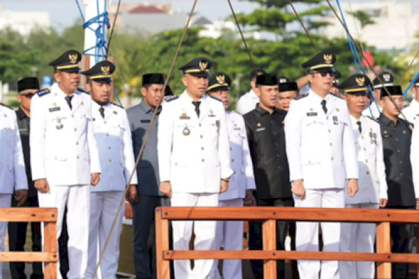 Bapenda Makassar Hadiri Pelantikan dan Pengambilan Sumpah Jabatan