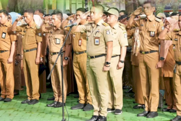 Bapenda Makassar Lakukan Apel Pagi Kedua Pasca Libur Tahun Baru