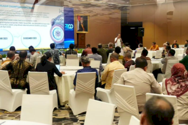 Bapenda Makassar Hadiri Sosialisasi Evaluasi Kinerja Championships TP2DD Tahun 2024